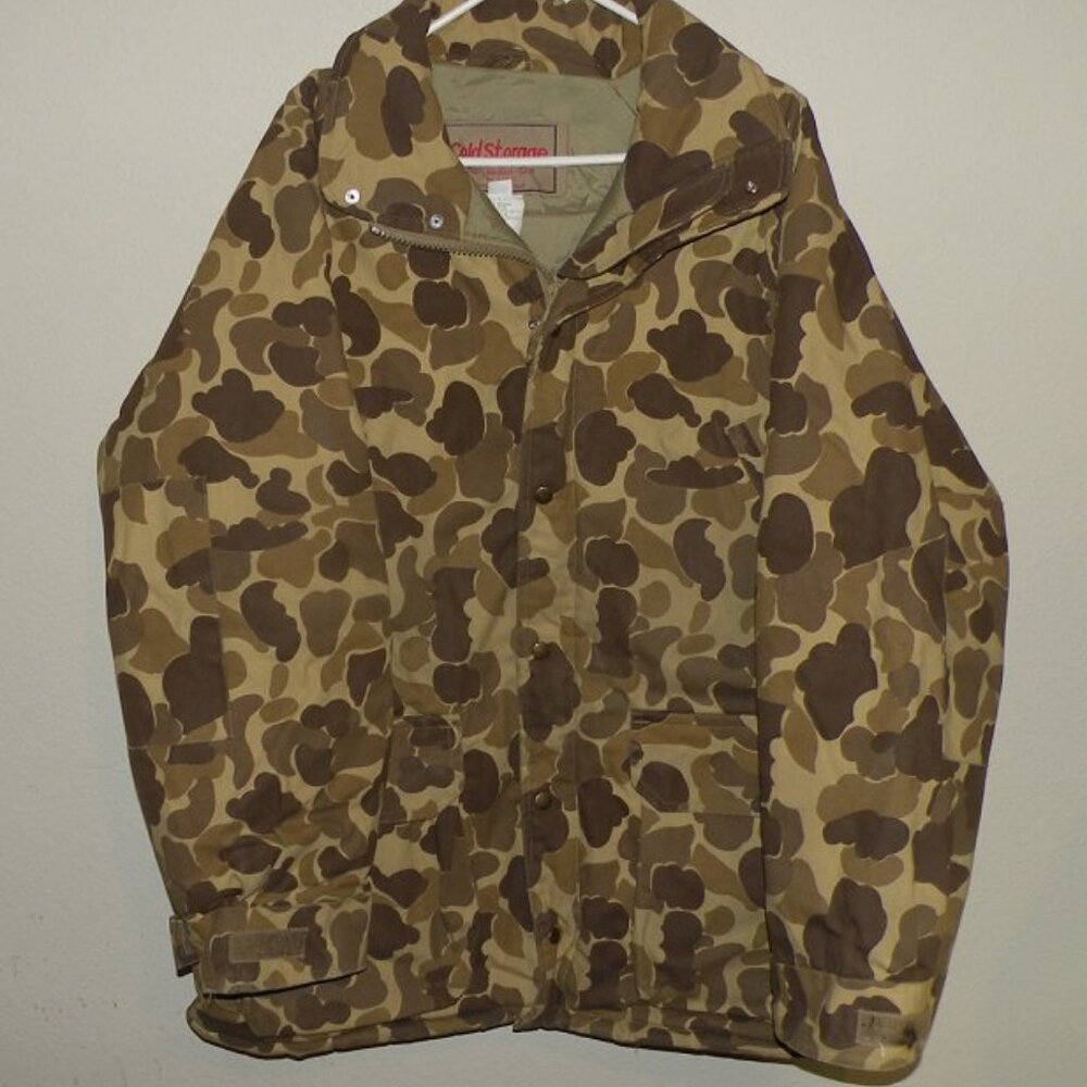 Cold Storage Foul Weather Gear Men's L Waterproof Insulated Canvas Hunting Coat
